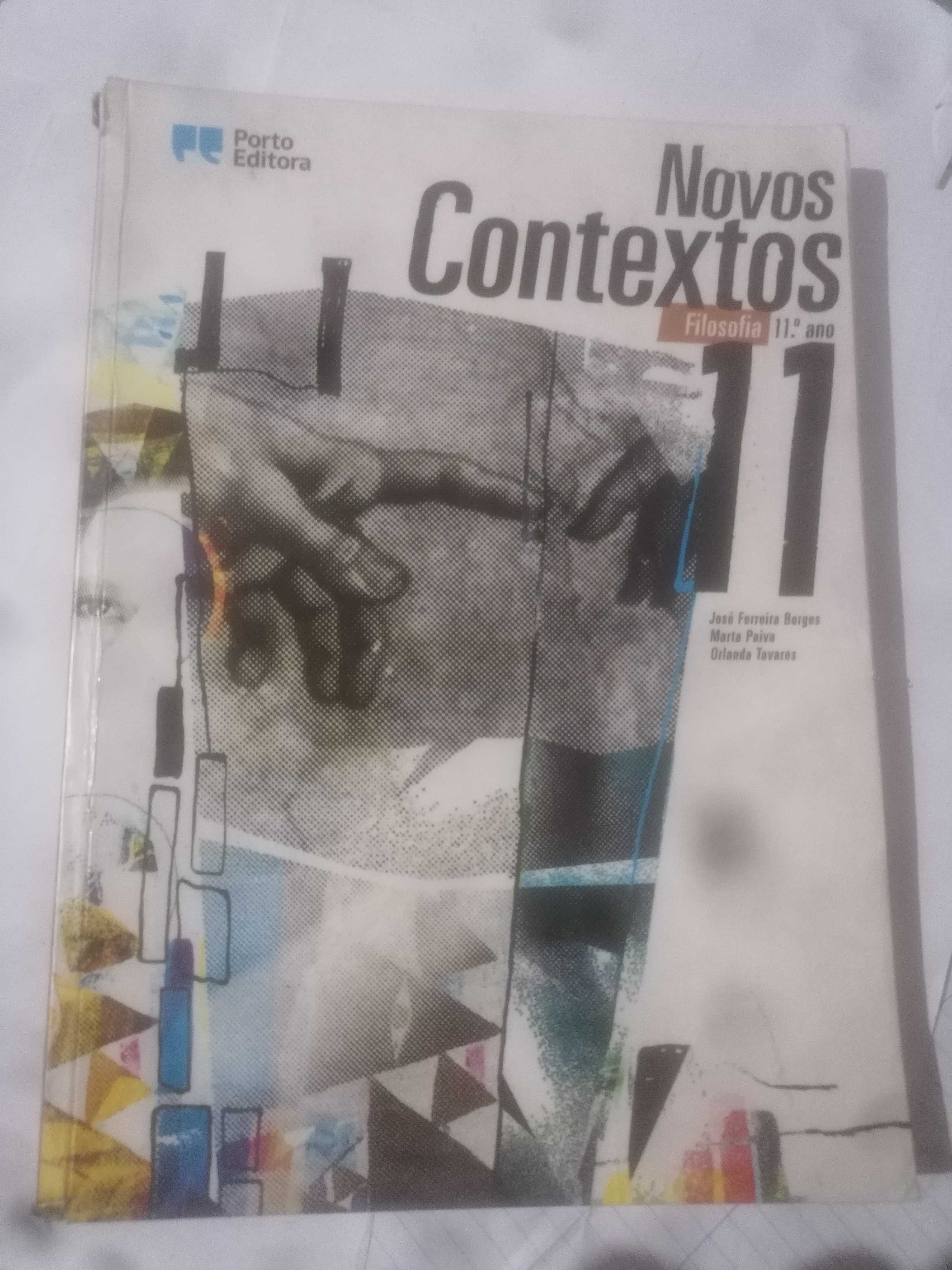 Livro de Filosofia "Novos Contextos" 11º Ano Porto Editora