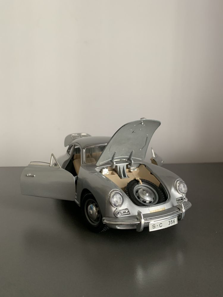 Porache 356 1:18 i 1:87 bburago