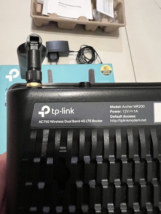Router na SIM dwupasmowy TP-LINK Archer MR200 4G LTE, 2,4GHz i 5GHz