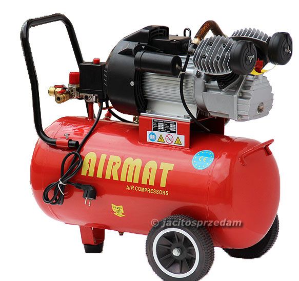 Sprężarka kompresor 50L 2 tłoki 3HP 2KW 250 l/min.