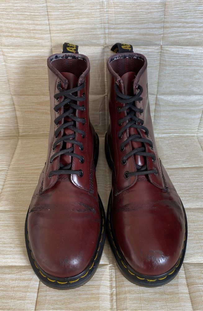 Dr Martens wiśniowe, rozmiar 38, stan jak na zdjęciach