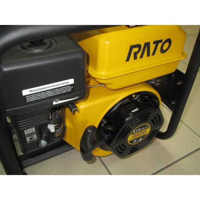 Бензинова мотопомпа Rato RT50ZB28-3.6Q гарантия 12 месяцев 500 л/хв