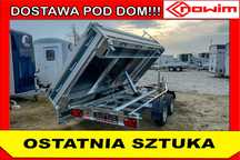 Debon M.0.25.17.0008 Nowim wywrotka przyczepa kiper z wychyłem 3 stronnym 3.5T pod koparkę  Przyczepa wywrotka kiper ciężarowa rolnicza budowlana laweta 3,5t
