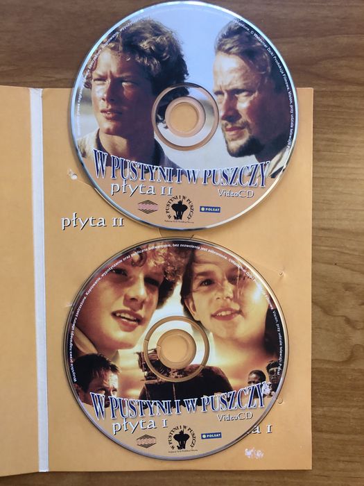 W pustyni i w puszczy Gavin Hood film na VideoCD 2 plyty