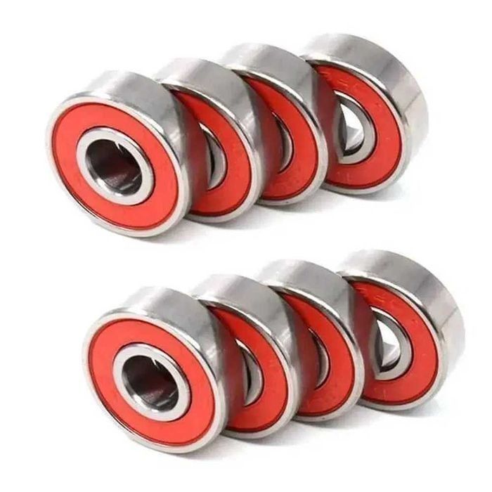 8 szt Łożyska 608RS ABEC-9 8x22x7mm do hulajnogi , wrotek , deskorolki