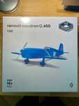 Drewniany model samolotu Renault Caudron C.450 w skali 1:20