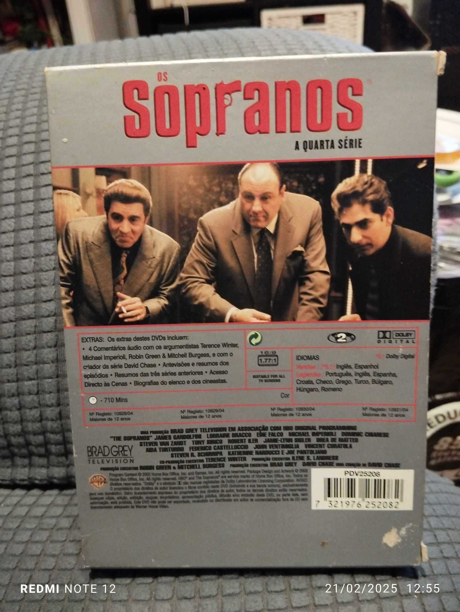 DVD - Os Sopranos - A quarta série