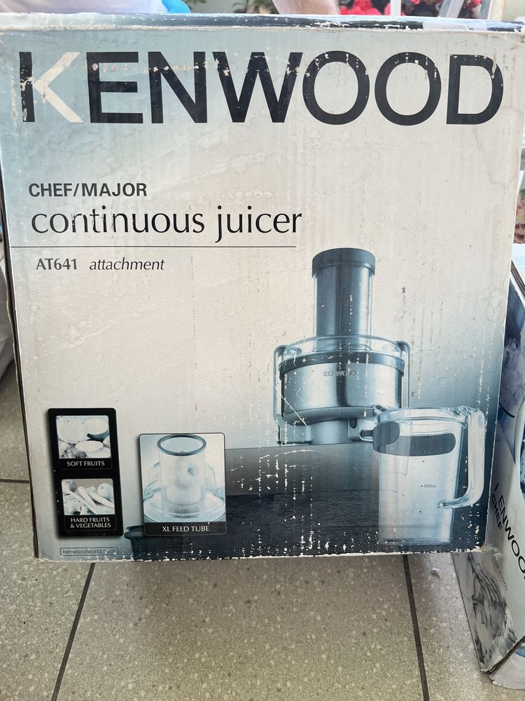 Kenwood Titanium Chef Przystawka sokowirówka Kenwood AT641A
