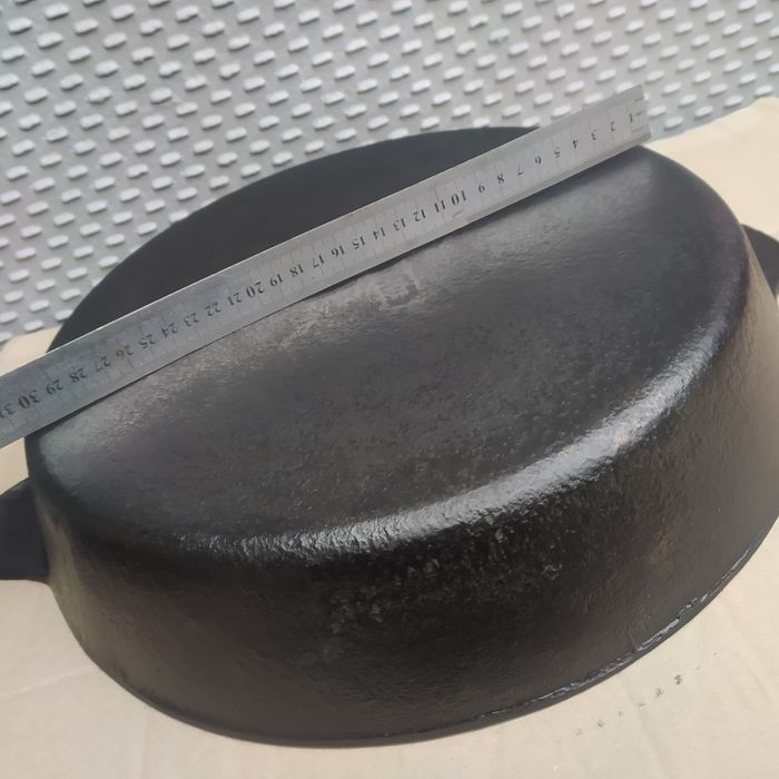 Жаровня чугунная сковорода СССР пательня  чавунна 36 см