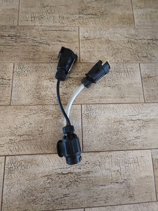 Адаптер (блок-розетка) кабелю причепа 24В 13 pin/2x7 pin