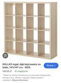 Ikea Kallax 147x147 rezerwacja