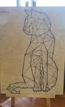 Obraz string art