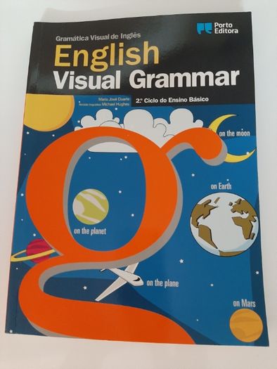 Livro escolar "English Visual Grammar" - 2.º ciclo Ensino Básico