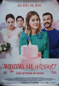 Plakat filmowy ,,Widzimy się wczoraj"