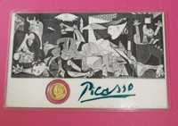 Antiga e rara Mini moeda comemorativa de Pablo Picasso