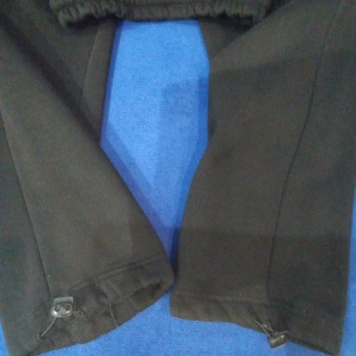 Теплий комплект флісова худі ТМ Primark, тринитка чорні Карго