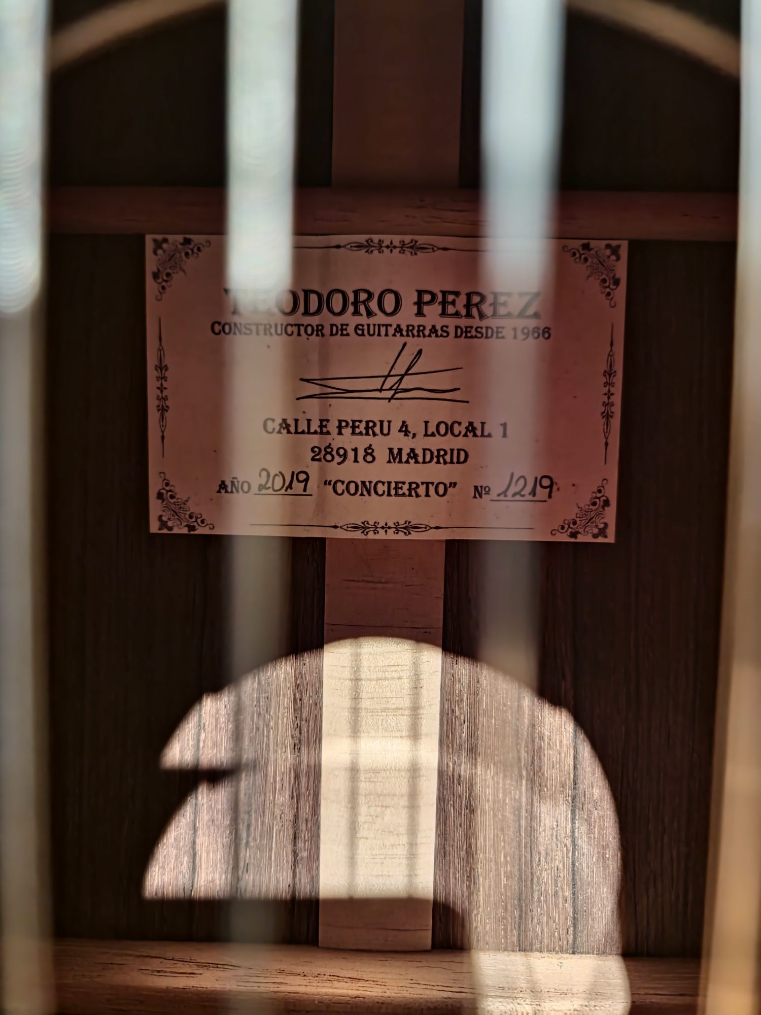 Guitarra Clássica - Luthier Teodoro Perez - Concierto (2019)