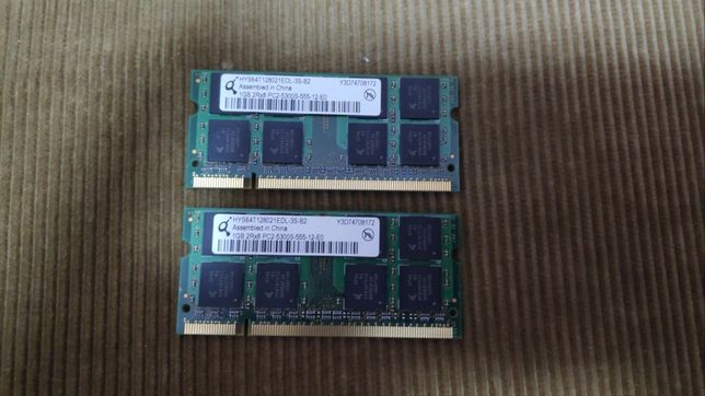 Memórias RAM 1Gb