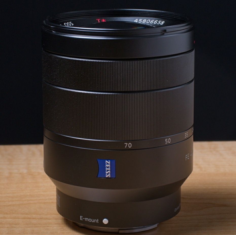 Lente Objectiva Sony Zeiss FE  Vario-Tessar T* 24-70mm F4 ZA OSS