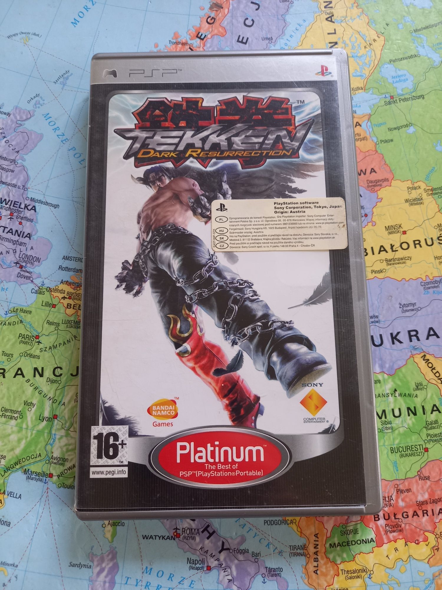 Gra Sony psp tekken dark resurrection