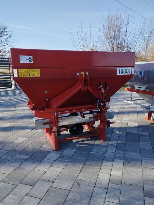 Rozsiewacz do Nawozu Dwutalerzowy + Hydraulika Plandeka w zestawie