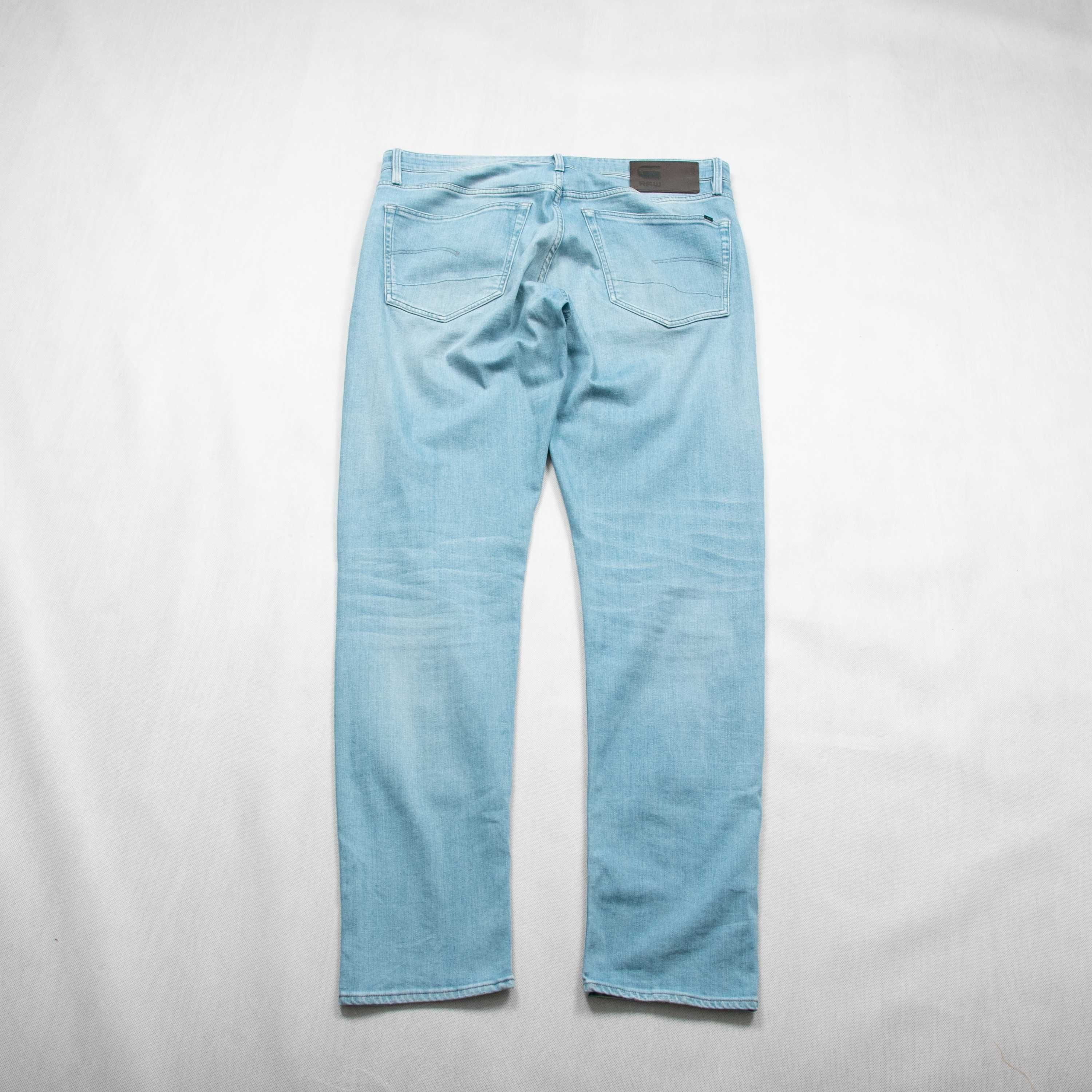 G-star Raw 3301 straight tapered 35/34us baby blue