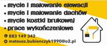 Mycie i malowanie elewacji i dachow