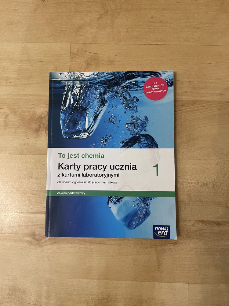 Karty pracy ucznia z kartami laboratoryjnymi