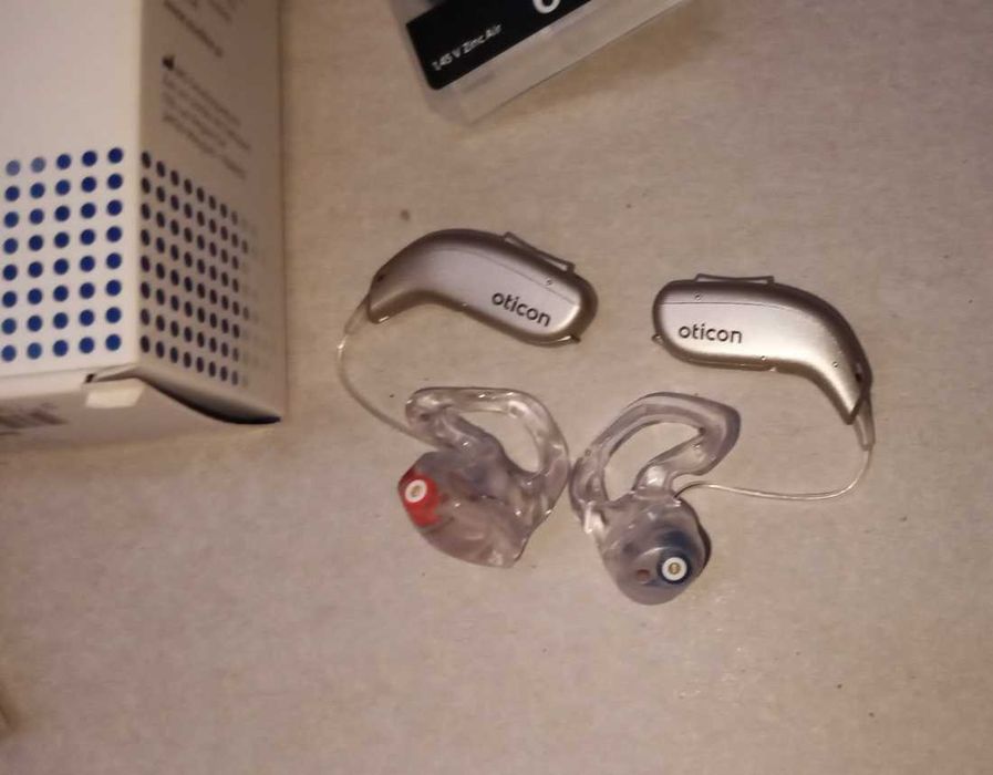 Aparat słuchowy OTICON Zircon 1 Minirite R (szary) komplet 2 szt.