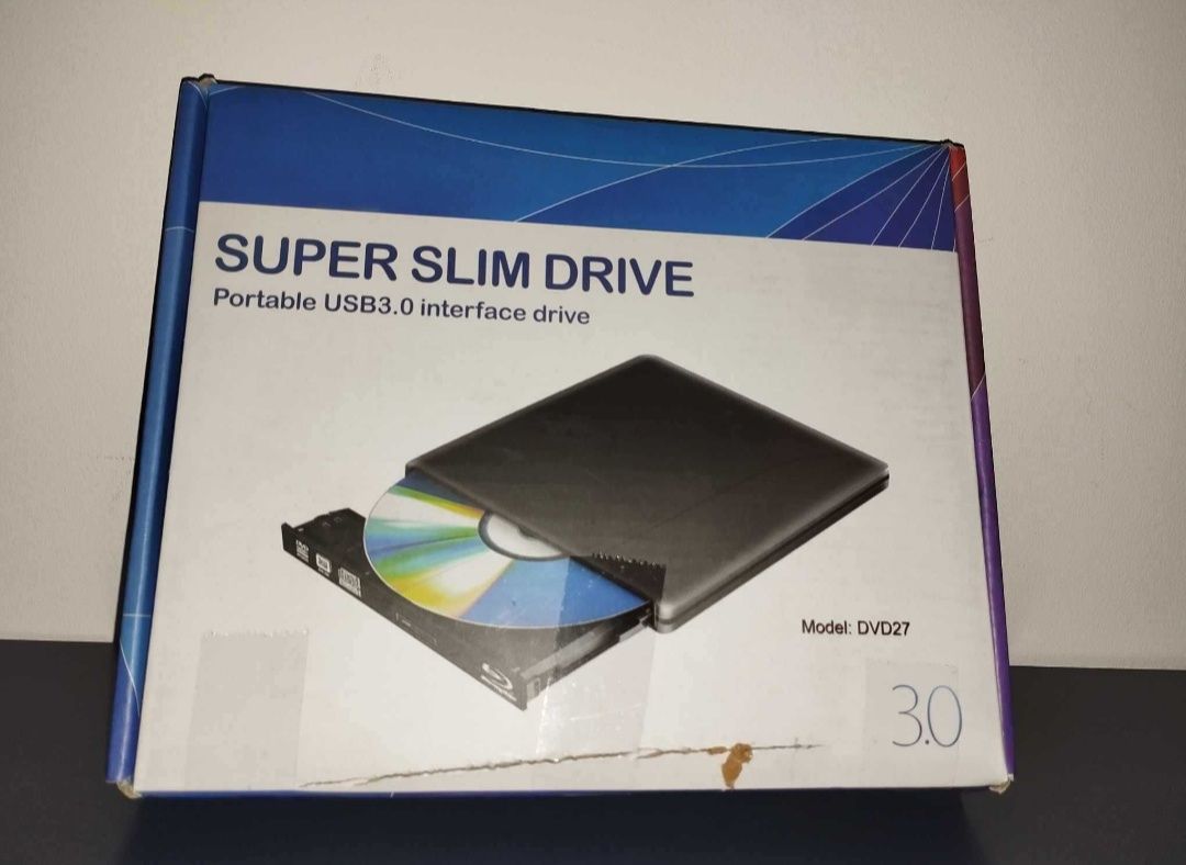 Nagrywarka CD combo z DVD zewnętrzna PiAEK DVD27 NAPĘD BLU-TAY USB 3,0