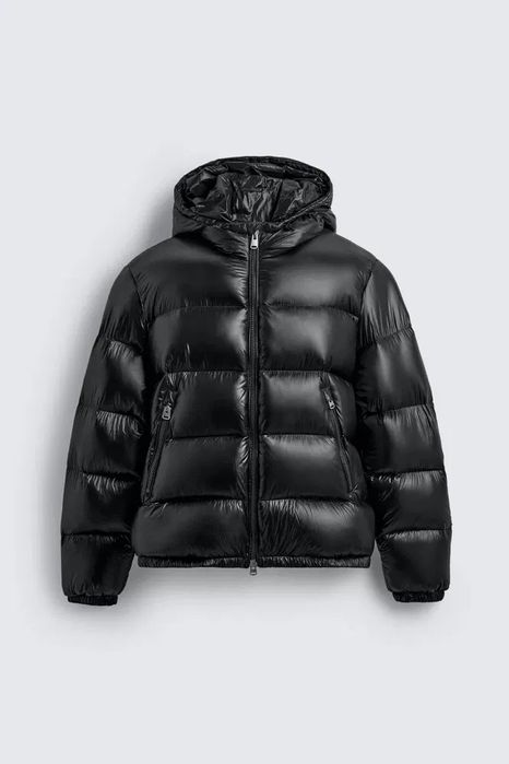 Zara Puffer. Black