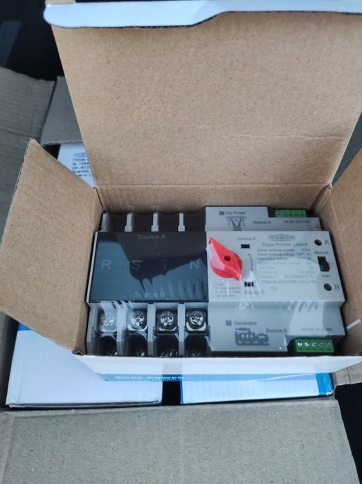 АВР, одно , трьох фазний , 25-125А