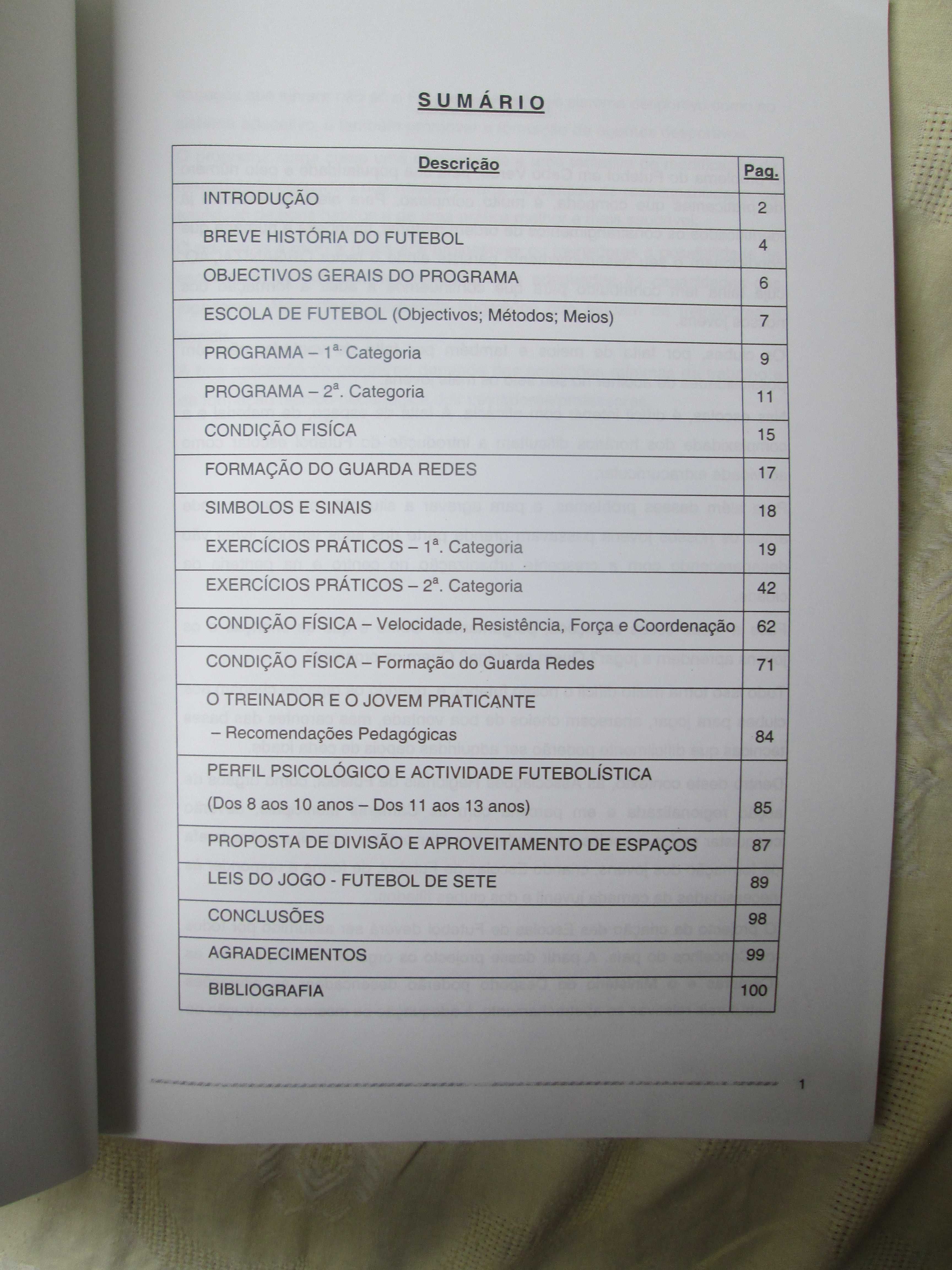Manual de Formação e Treino de Futebol em Cabo Verde