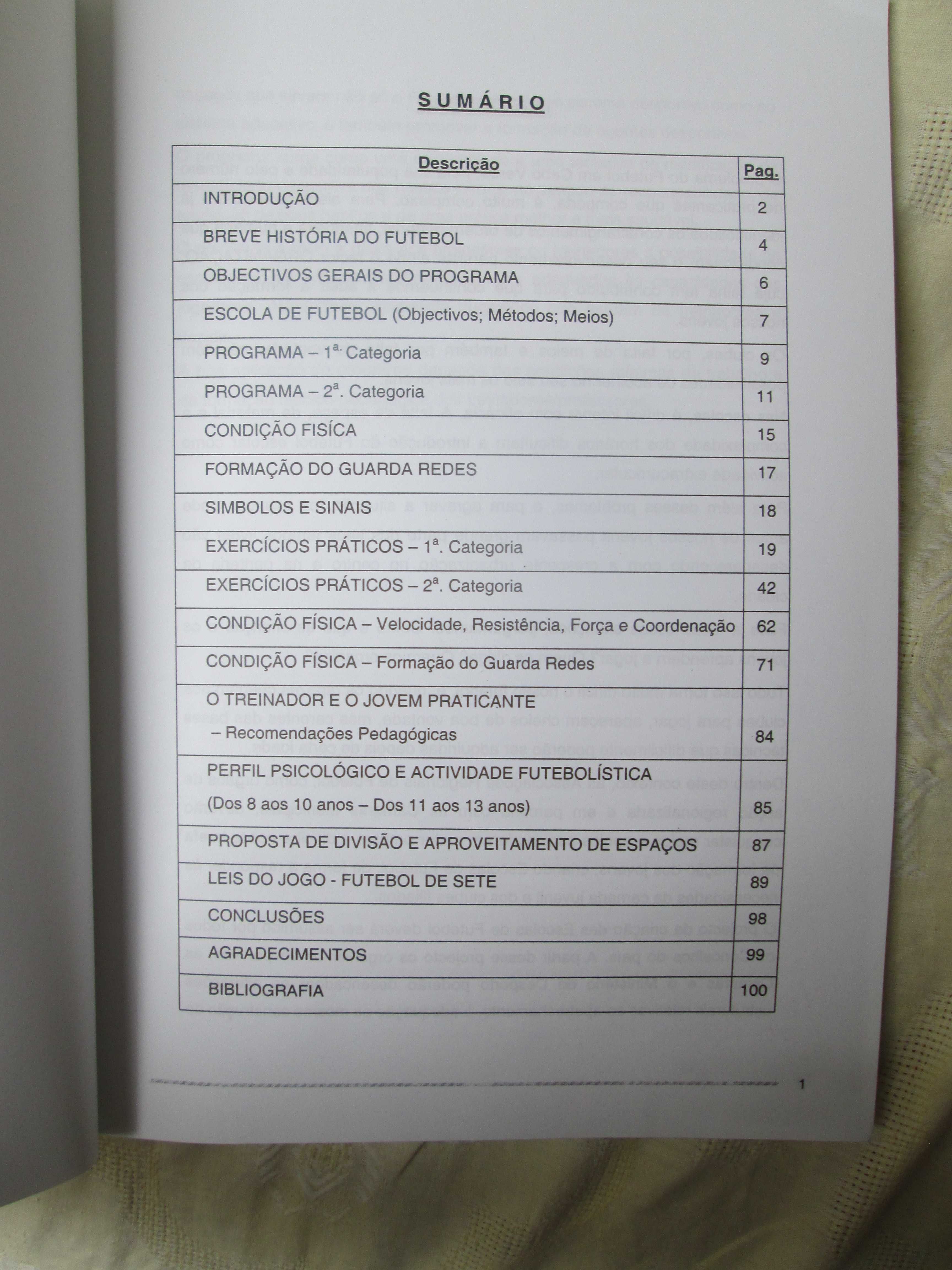 Manual de Formação e Treino de Futebol em Cabo Verde