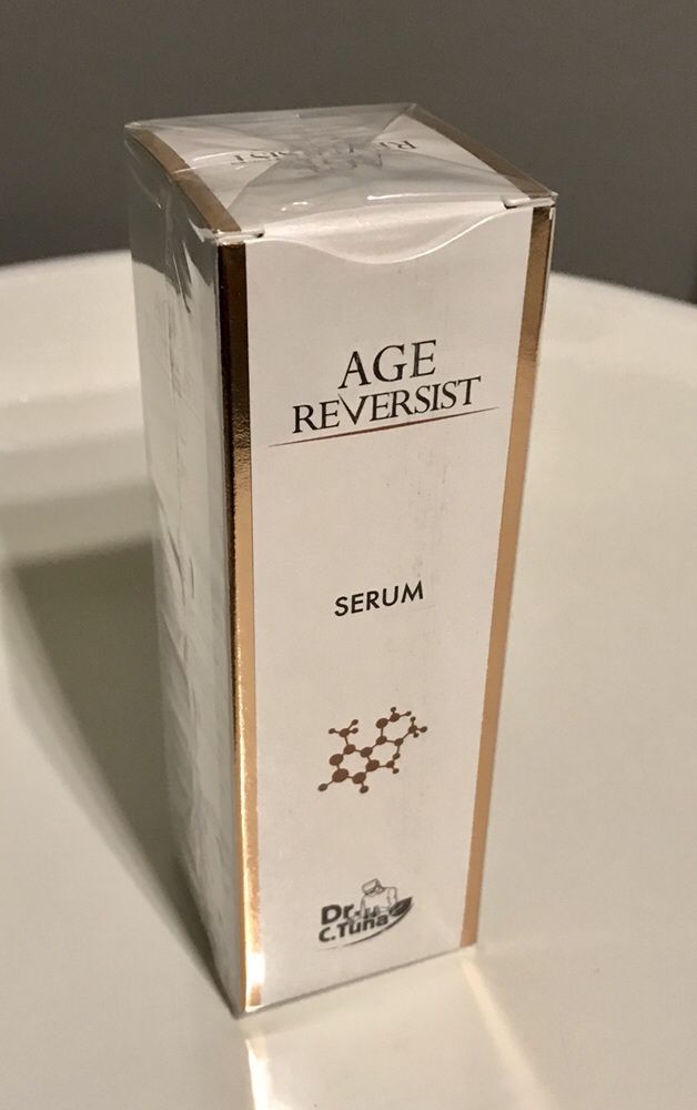 Efekt BOTOKSU Serum na D/N Age Reversist Farmasi Dr Tuna Żelazko Twarz