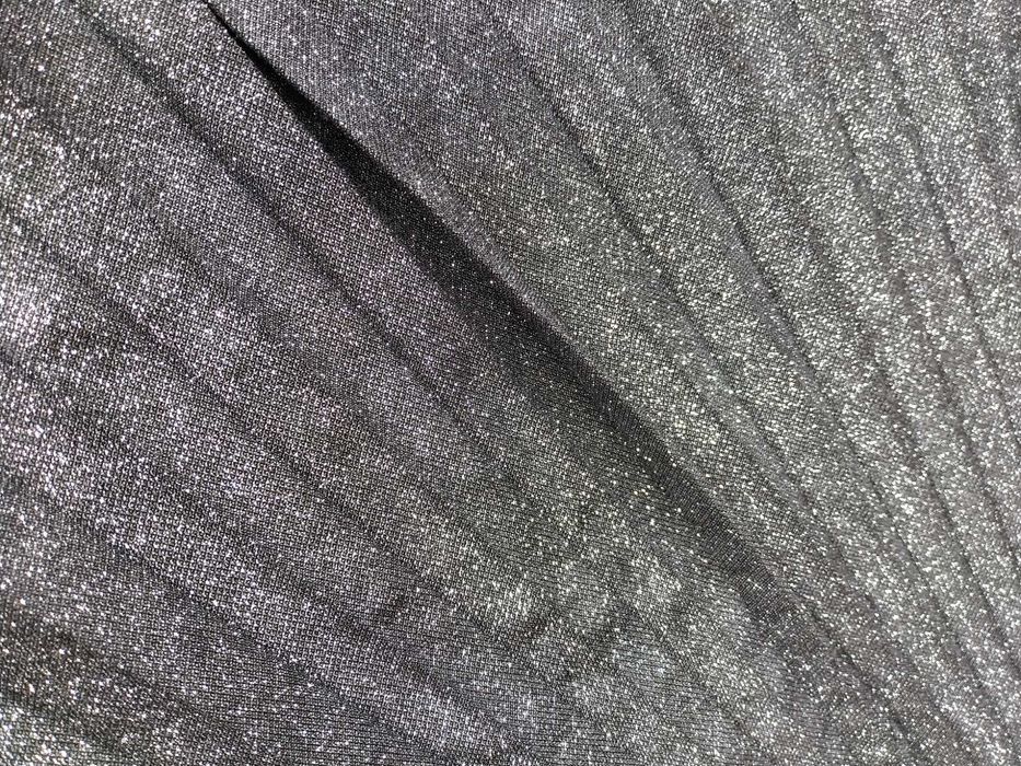 Spódniczka plisowana srebrna M/L