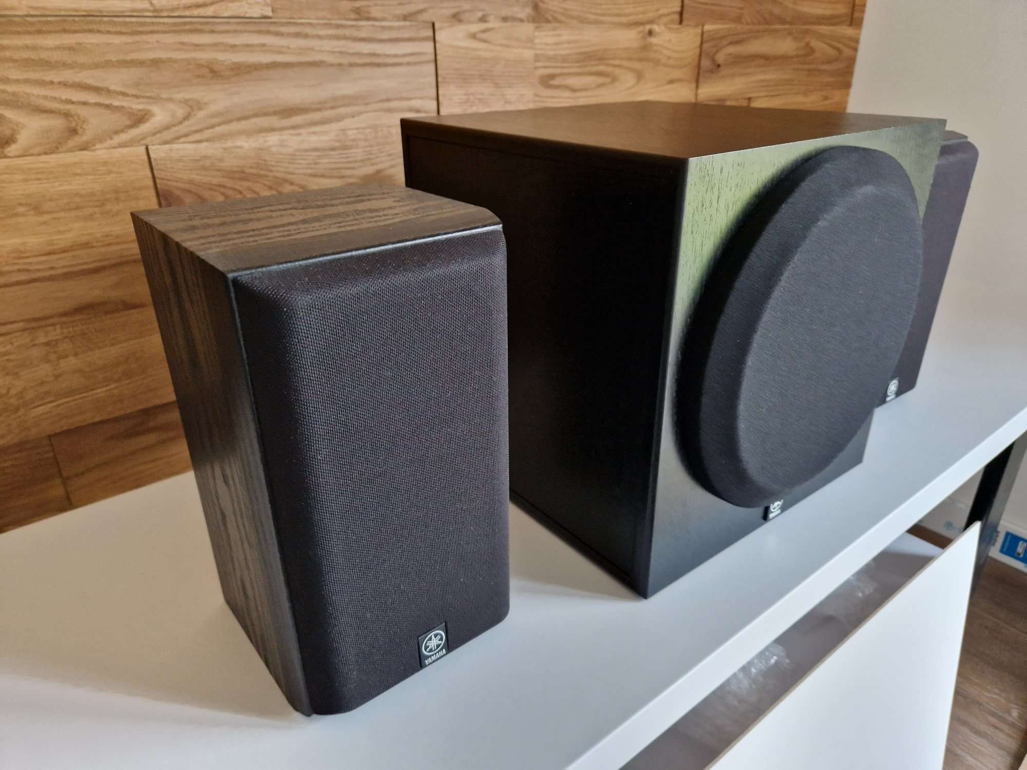 Yamaha kolumny głośniki kino domowe stereo 250 subwoofer 400