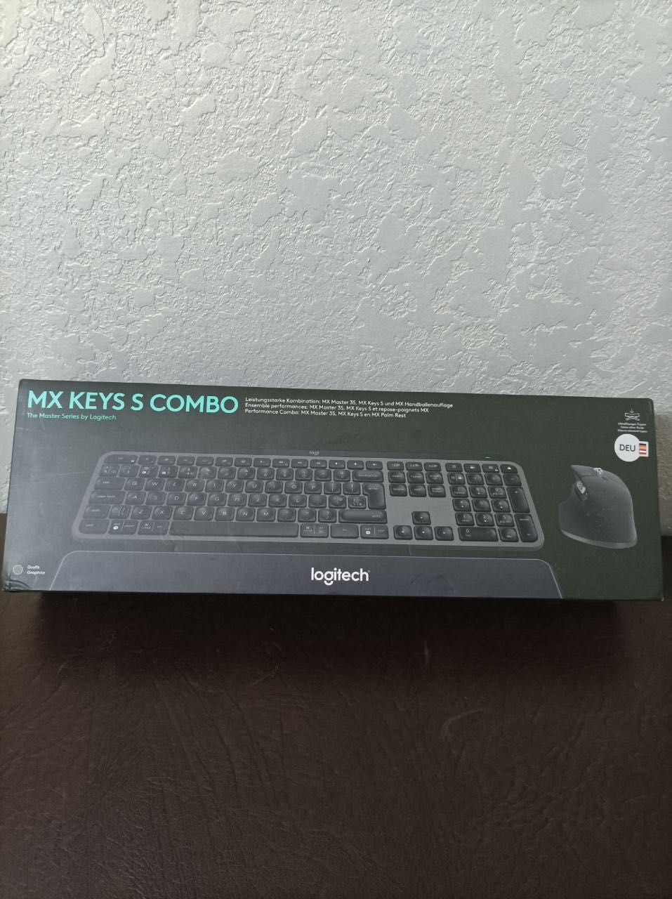 Logitech MX Keys S Combo (Graphite, німецька розкладка)
