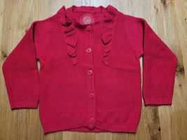 Sweter sweterk niemowlęcy rozmiar 74 firmy Cool Club by Smyk czerwony