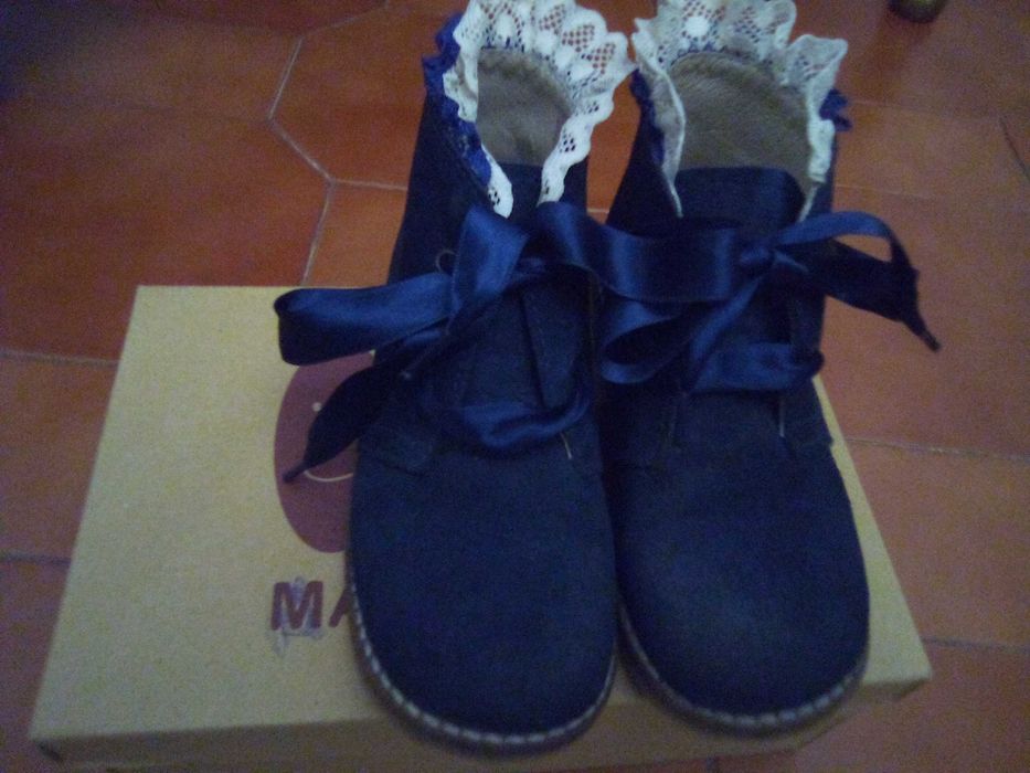 Bota de criança azul