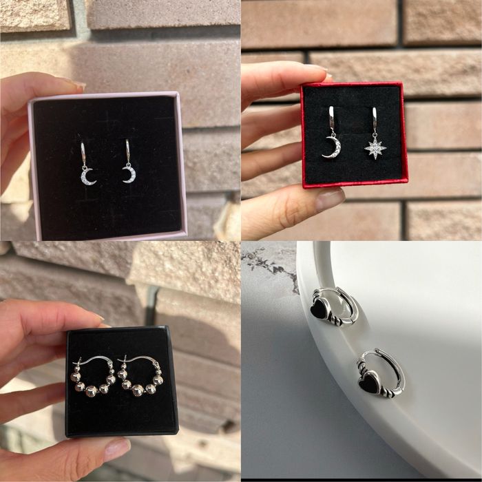 Срібні сережки  s925, багато моделей