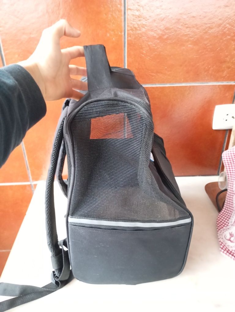 Mochila transportadora Animais
