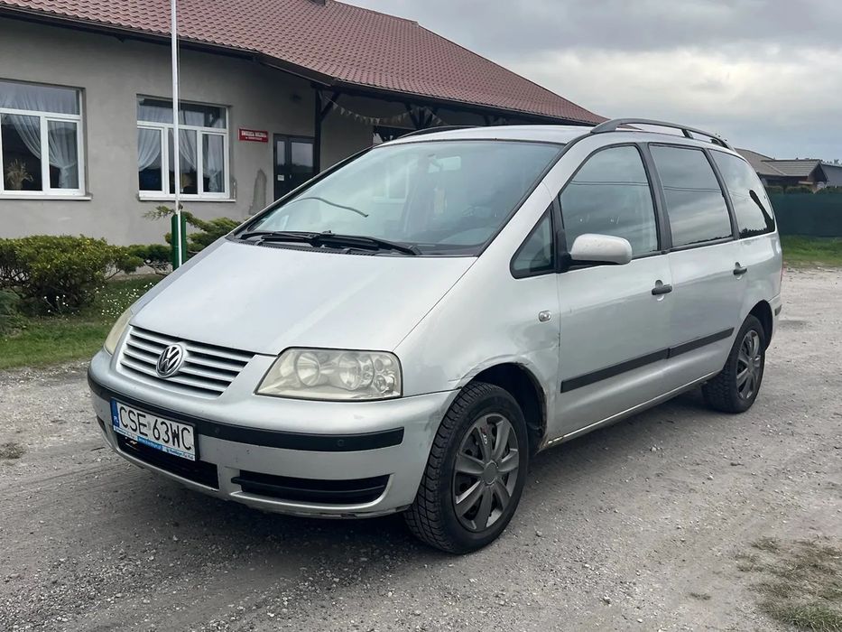 Volkswagen Sharan LPG, 2002R, 7 Osobowy, Klima, Zarejestrowany w Polsce!