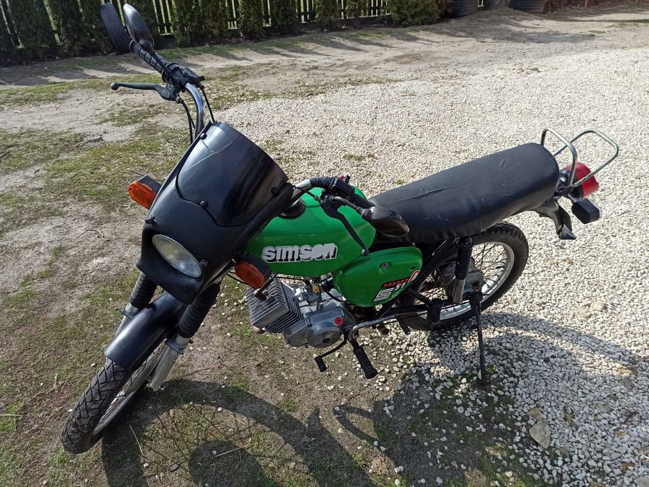 Simson S51 enduro, zarejstrowany 85r
