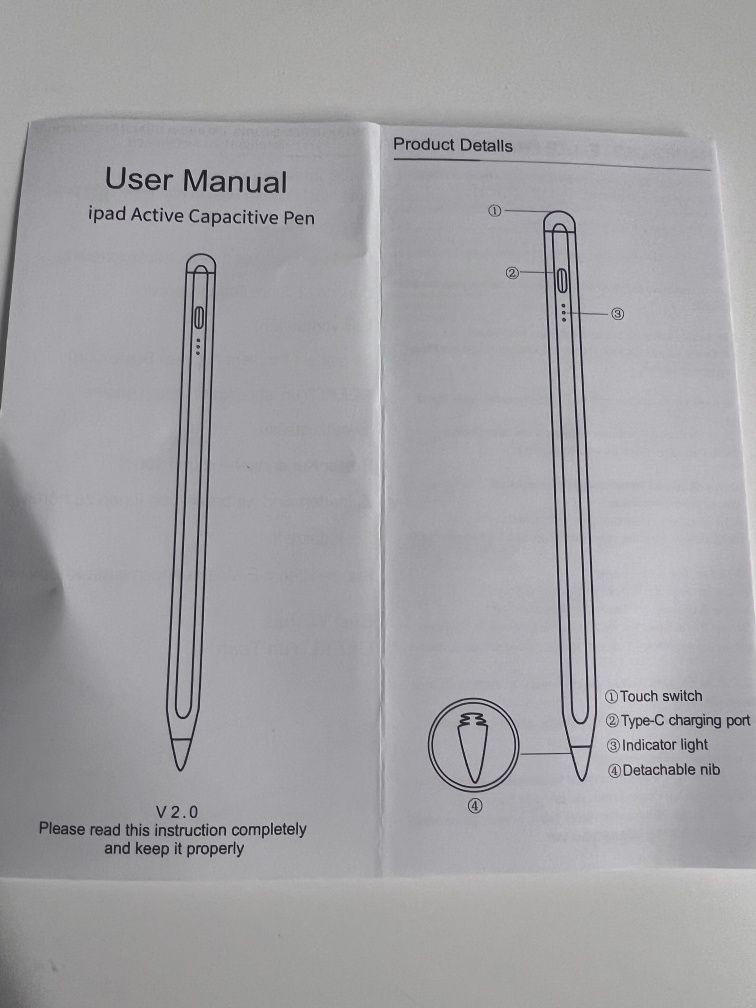 Nowy rysik do Apple iPad stylus Pen ołówek długopis zmienne koncowki