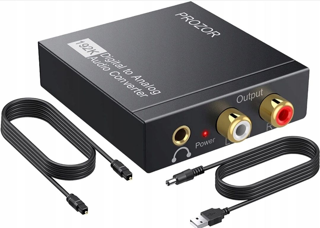 Prozar DAC01S Przetwornik DAC cyfrowy  SPDIF TOSLINK