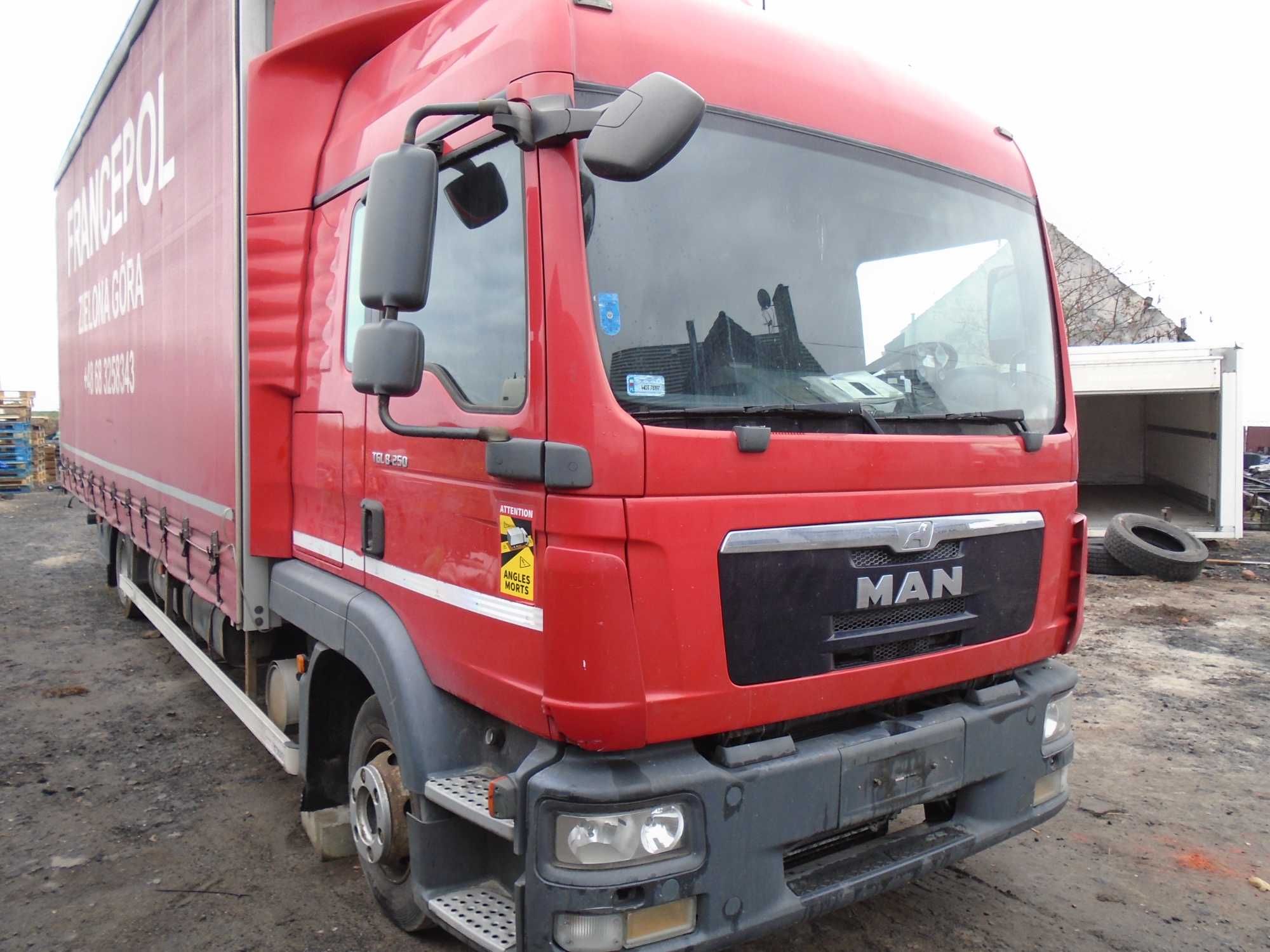 Silnik DO836 LFL63 MAN TGL TGM 250 Skrzynia biegów 8,Automat,most