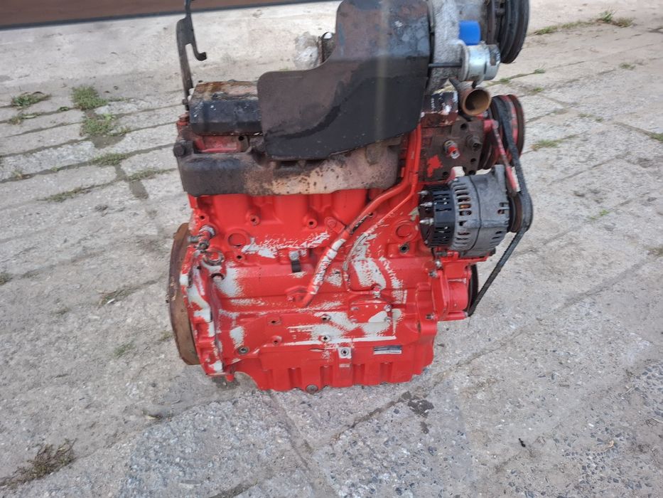 Silnik perkins 1104 RK 4cyl turbo części sprężarka klimatyzacji