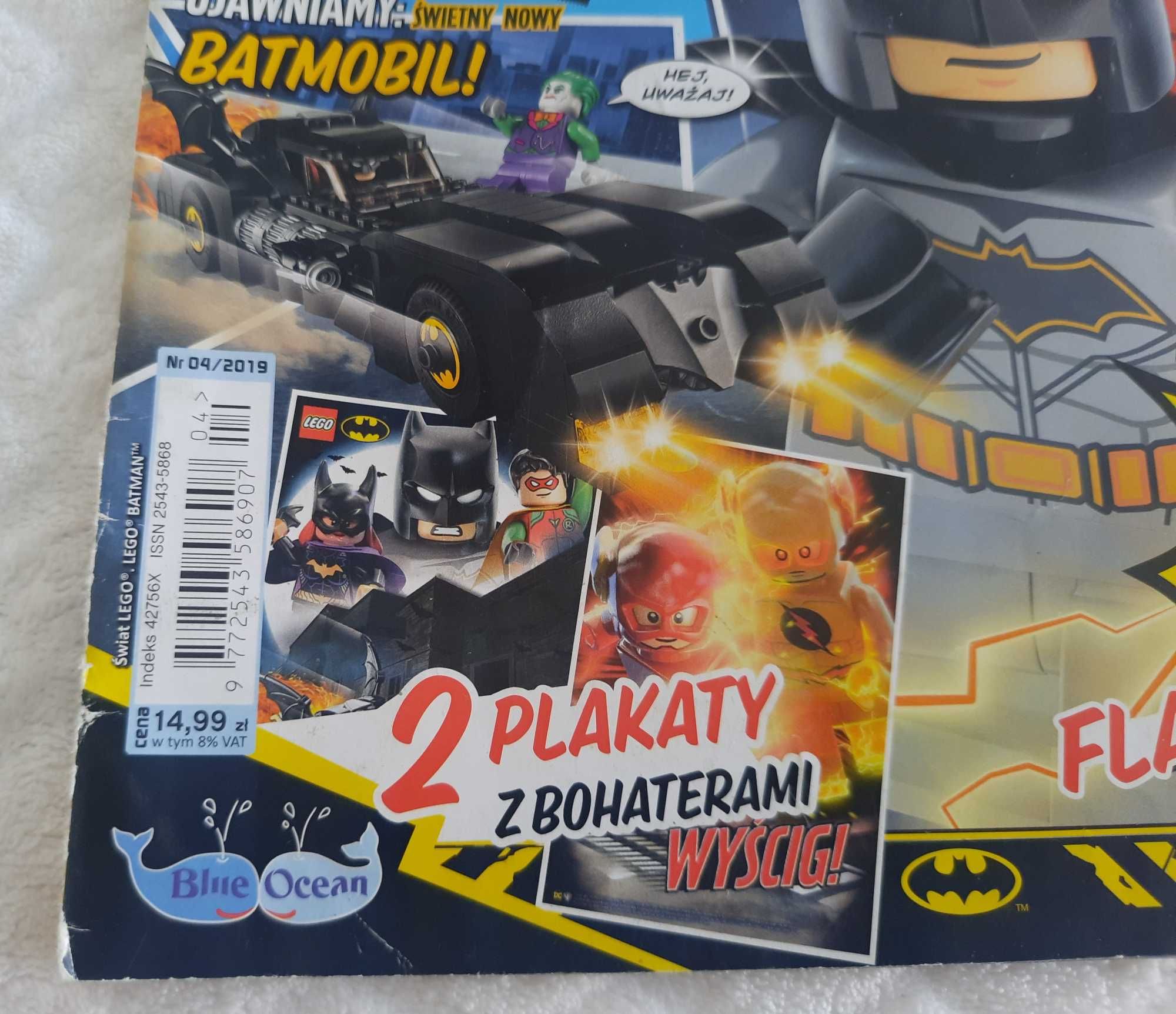 Lego Batman, 04/2019, Blue Ocean (Książeczki dla dzieci, czasopismo)