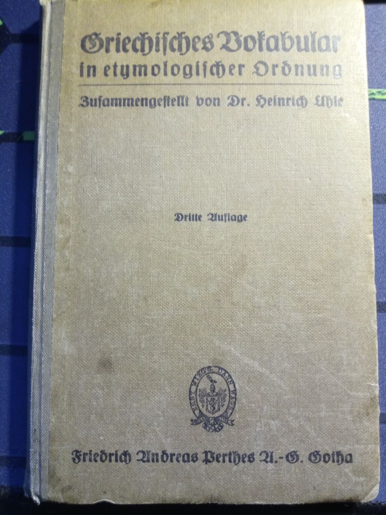 Słownik grecki 1915